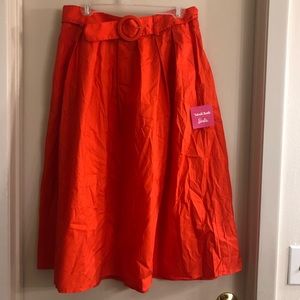 New ModCloth Barbie exclusive red high waisted skirt